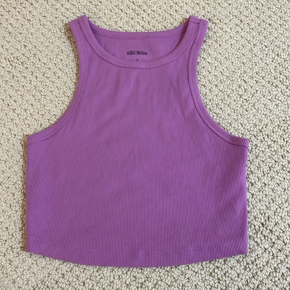Lilac purple tank top